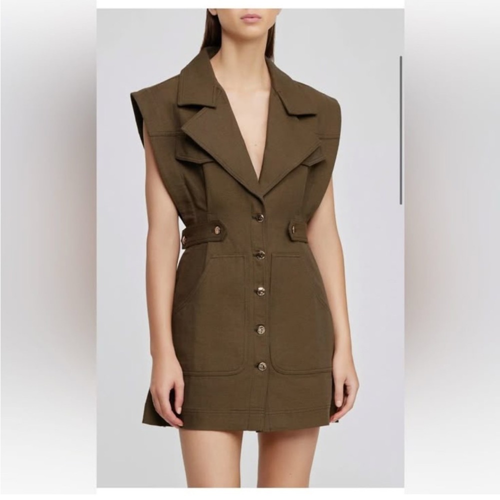 Acler Olive Mini Dress - Picture 2 of 5